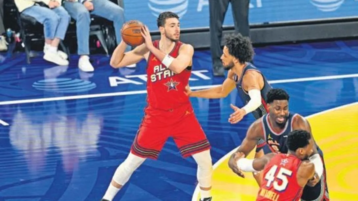 All-Star’da oynayan Alperen tarihe geçti