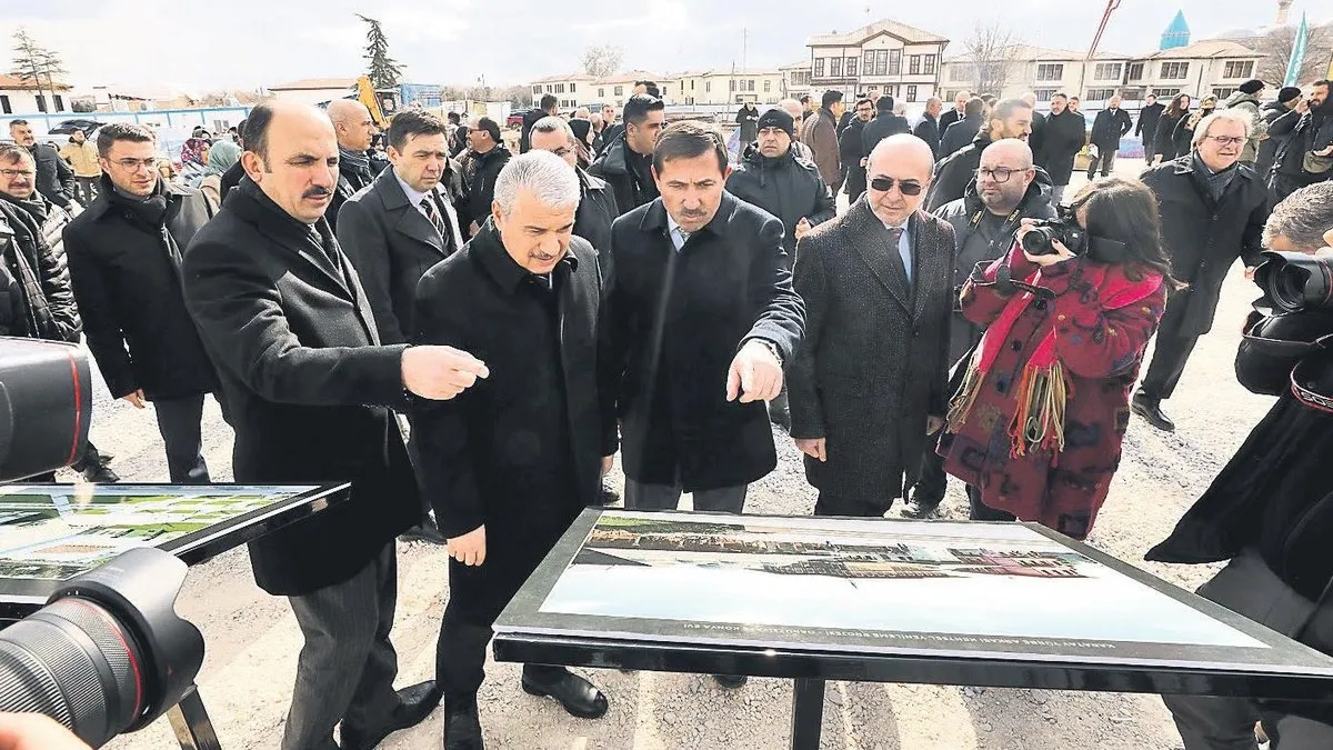 Konya’nın kalbinde tarihi dönüşüm başlıyor